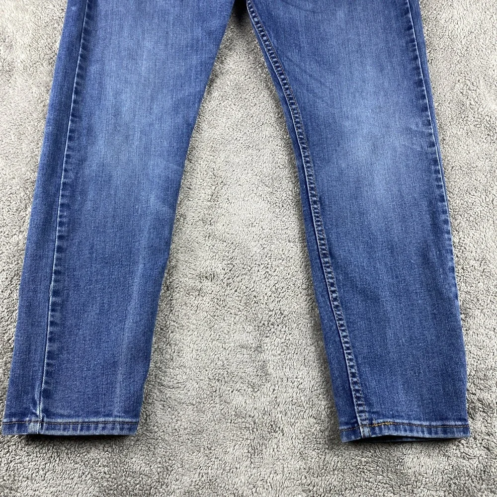Levis 512 Jeans Mens‎ 34X27 Blue Medium Wash Slim Taper  Stretch